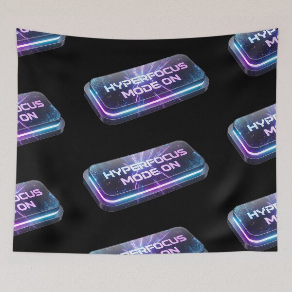 Item preview, NeuroSpicy - Hyperfocus Mode: Activated (II) designed and sold by nature. electrified..