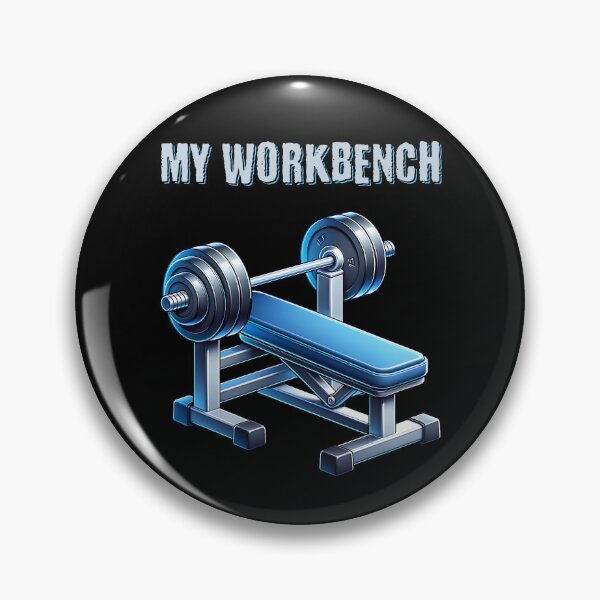 Item preview, Cool fitness design - a weight bench as a workbench. designed and sold by ReneMM.