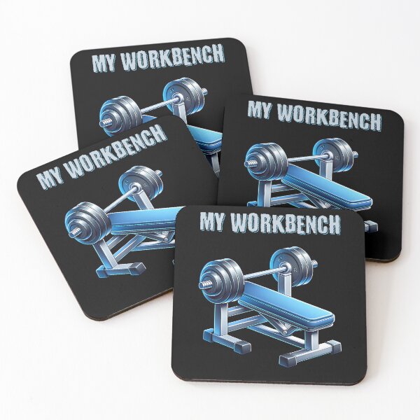 Item preview, Cool fitness design - a weight bench as a workbench. designed and sold by ReneMM.