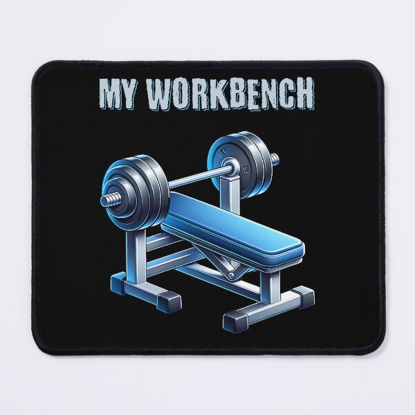 Item preview, Cool fitness design - a weight bench as a workbench. designed and sold by ReneMM.