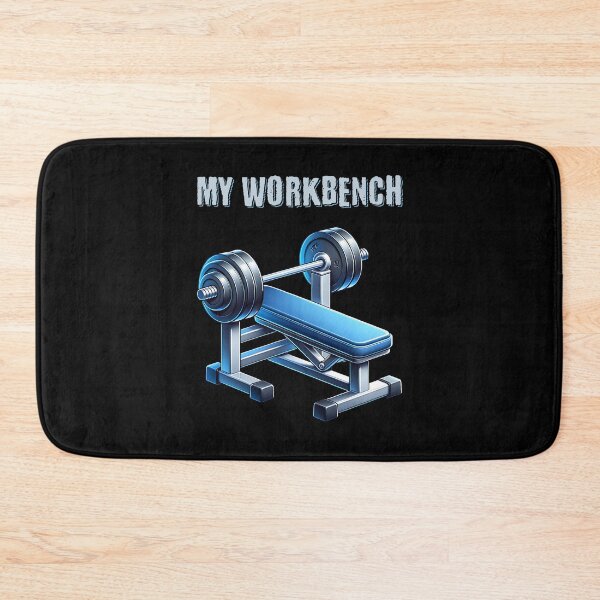 Item preview, Cool fitness design - a weight bench as a workbench. designed and sold by ReneMM.