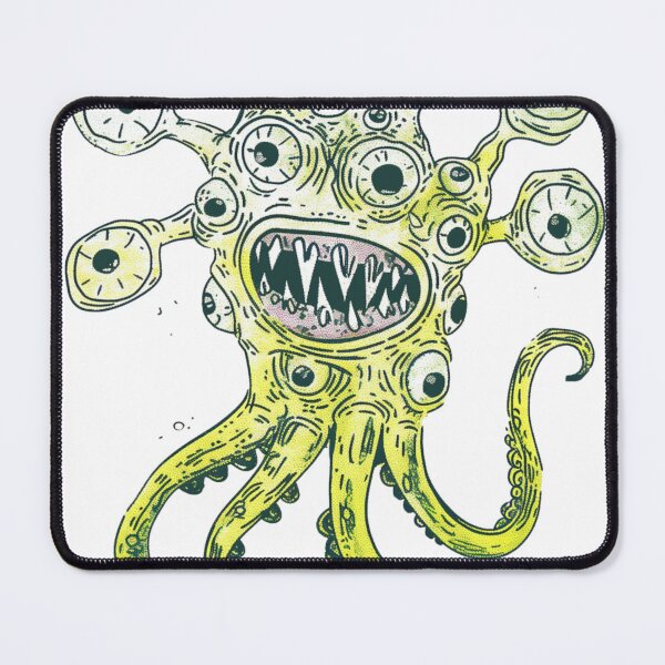 Item preview, Tentacled Terror – Cartoon Monster Illustration designed and sold by weirdfishes123.