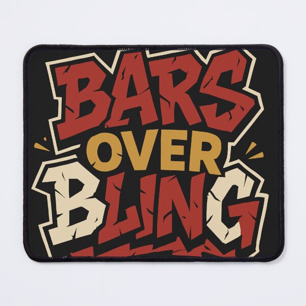 Item preview, BARS OVER BLING: Graffiti Rap Hip-Hop Underground designed and sold by Wear The Sound.