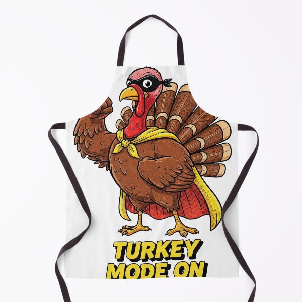 Item preview, Superhero Turkey - Turkey Mode On Funny Thanksgiving Feast designed and sold by zoughlal.