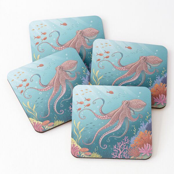 Item preview, MARINE ANIMALS: GIANT OCTOPUS designed and sold by Fabrifrank.