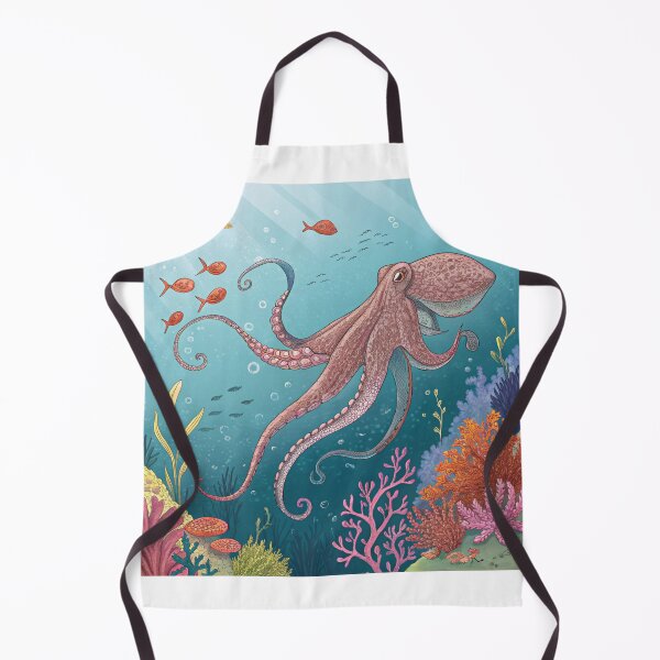 Item preview, MARINE ANIMALS: GIANT OCTOPUS designed and sold by Fabrifrank.