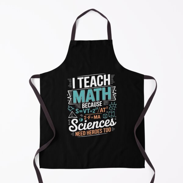 Item preview, I Teach Math Because Science Teachers Need Heroes  designed and sold by MonsterBuddiess.