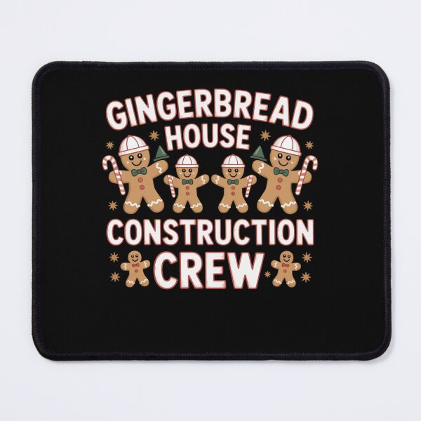 Item preview, Gingerbread House Construction Crew designed and sold by Mateusz Majcherek.