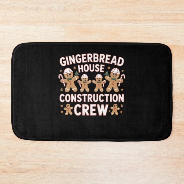 Item preview, Gingerbread House Construction Crew designed and sold by Mateusz Majcherek.