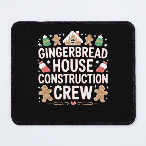 Item preview, Gingerbread House Construction Crew designed and sold by Mateusz Majcherek.