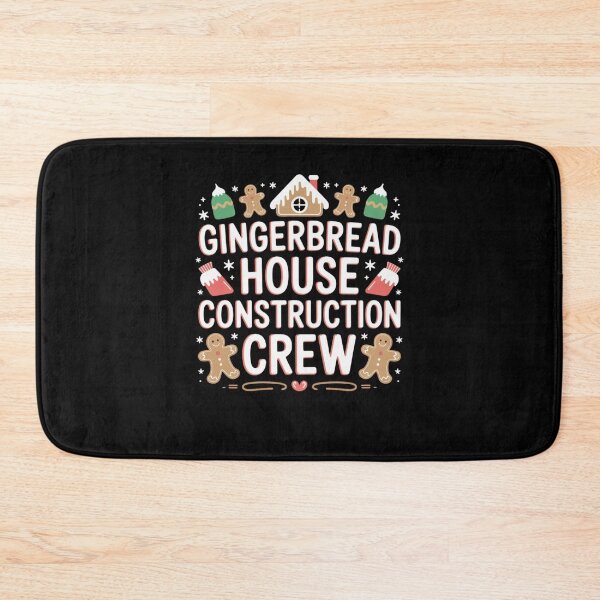 Item preview, Gingerbread House Construction Crew designed and sold by Mateusz Majcherek.