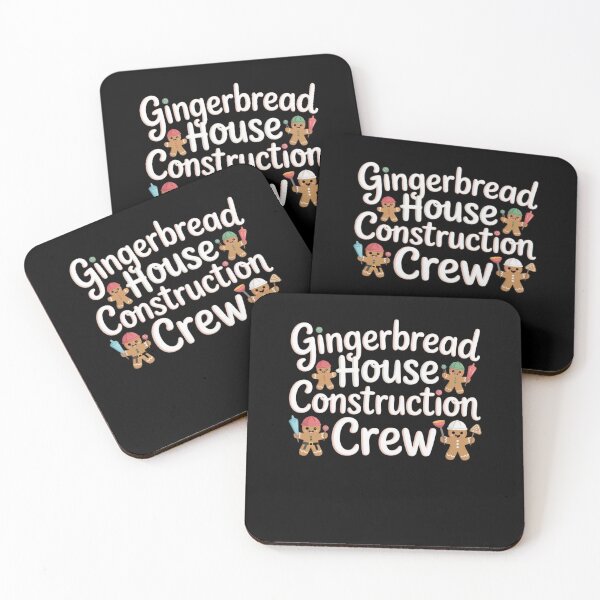Item preview, Gingerbread House Construction Crew designed and sold by Mateusz Majcherek.