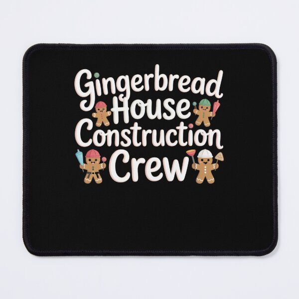 Item preview, Gingerbread House Construction Crew designed and sold by Mateusz Majcherek.