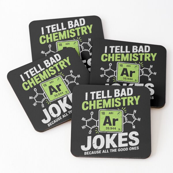 Item preview, I Tell Bad Jokes Argon Chemistry Joke  designed and sold by MonsterBuddiess.