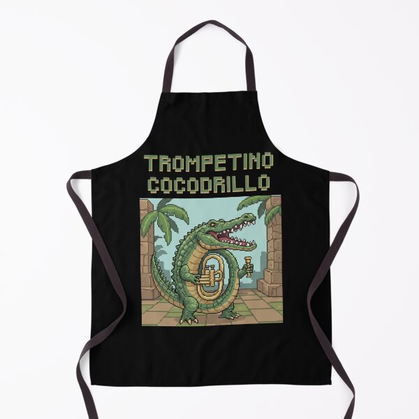 Item preview, crocodile trumpet designed and sold by KIKI STUDIO.