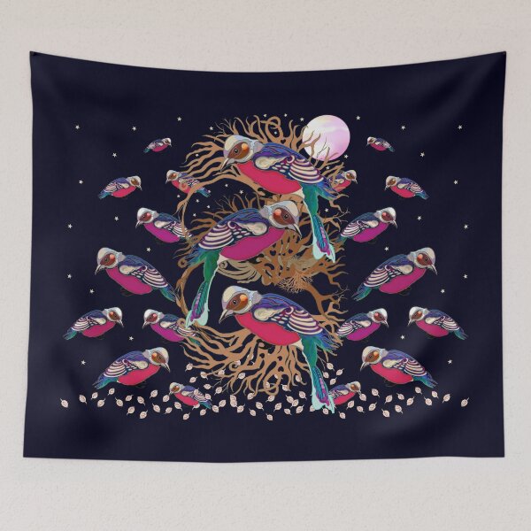Item preview, Chaffinch Garden designed and sold by nocturne-design.