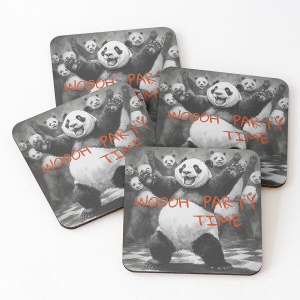 Item preview, WOOOOH Party Time Panda Rave designed and sold by YAM716.