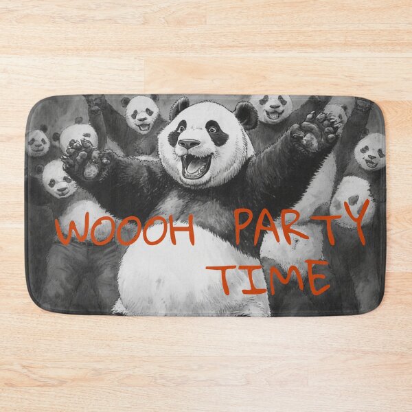 Item preview, WOOOOH Party Time Panda Rave designed and sold by YAM716.