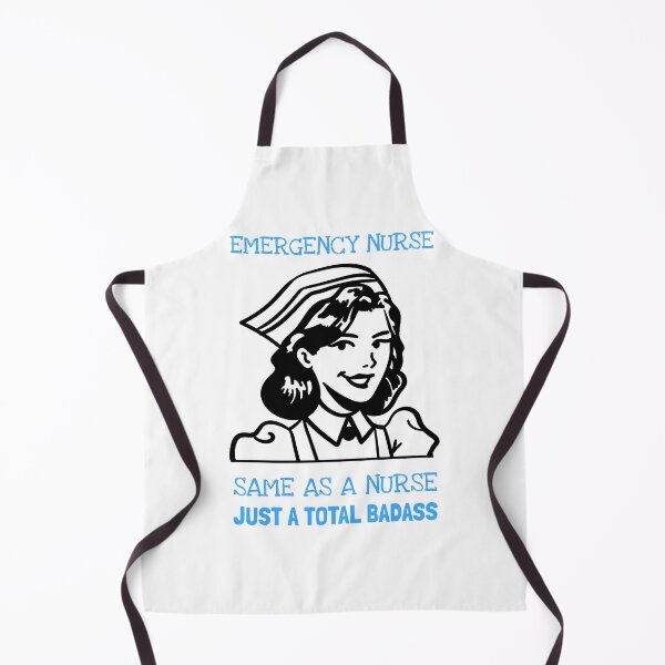 Item preview, ER Nurses are Badass designed and sold by Rebuilt Tech LLC.