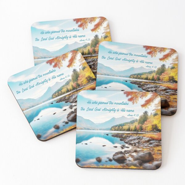 Item preview, He who formed the mountains designed and sold by FTLOG.