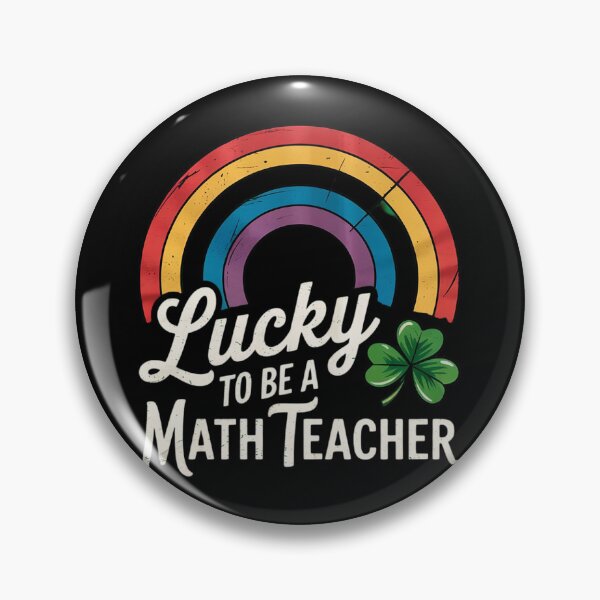 Item preview, Lucky To Be A Math Teacher St Patricks Day  designed and sold by GGrizeldaRivas.