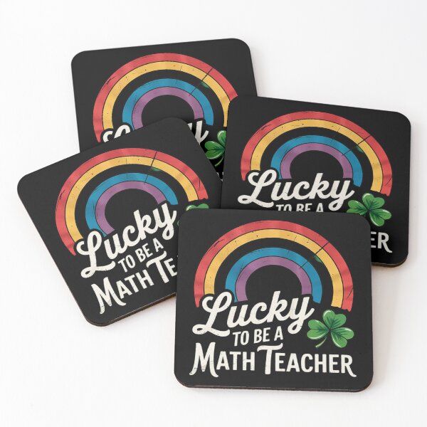 Item preview, Lucky To Be A Math Teacher St Patricks Day  designed and sold by GGrizeldaRivas.