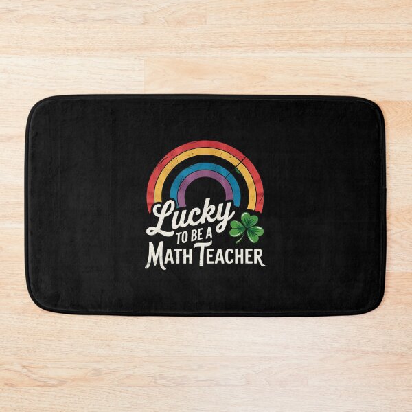 Item preview, Lucky To Be A Math Teacher St Patricks Day  designed and sold by GGrizeldaRivas.