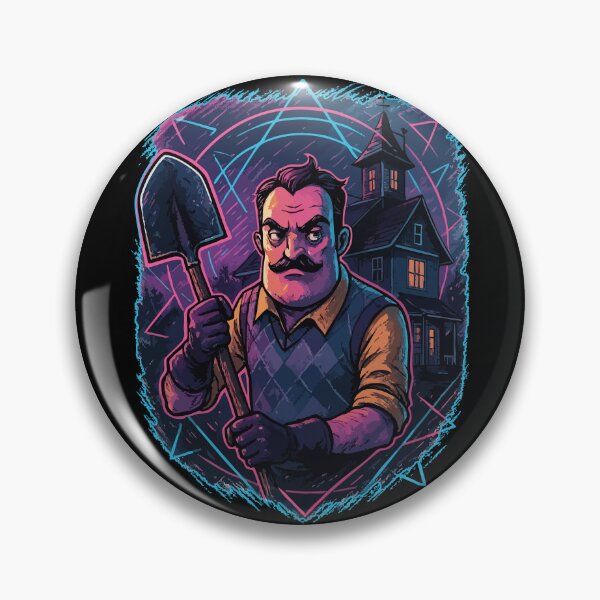 Item preview, Hello Neighbor Game Art designed and sold by TomFrontierArt.