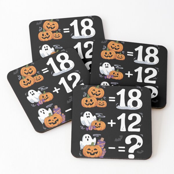 Item preview, Math Equation Pumpkin Ghost Halloween Teacher Men Women  designed and sold by GGrizeldaRivas.