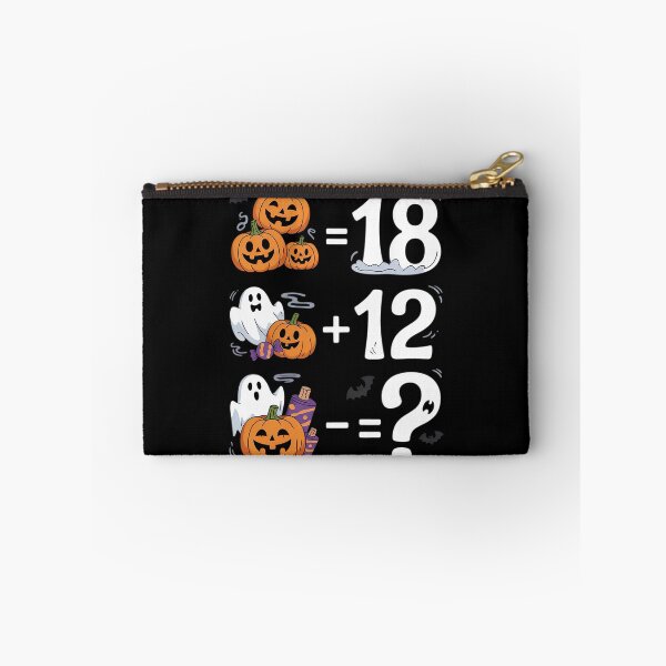 Item preview, Math Equation Pumpkin Ghost Halloween Teacher Men Women  designed and sold by GGrizeldaRivas.