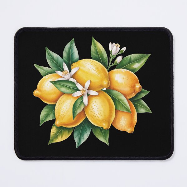 Item preview, Cluster of Lemons with Flowers designed and sold by jkrphoto.