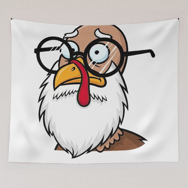 Item preview, Disguised Old Man Turkey - I Am Not Turkey Funny Beard and Glasses designed and sold by zoughlal.