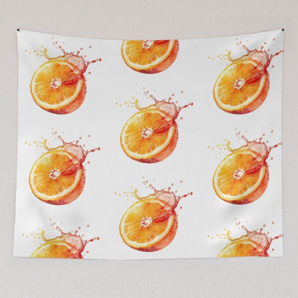 Item preview, Orange Splash, orange, you, gifts,  designed and sold by Ewelina  Niemiec.