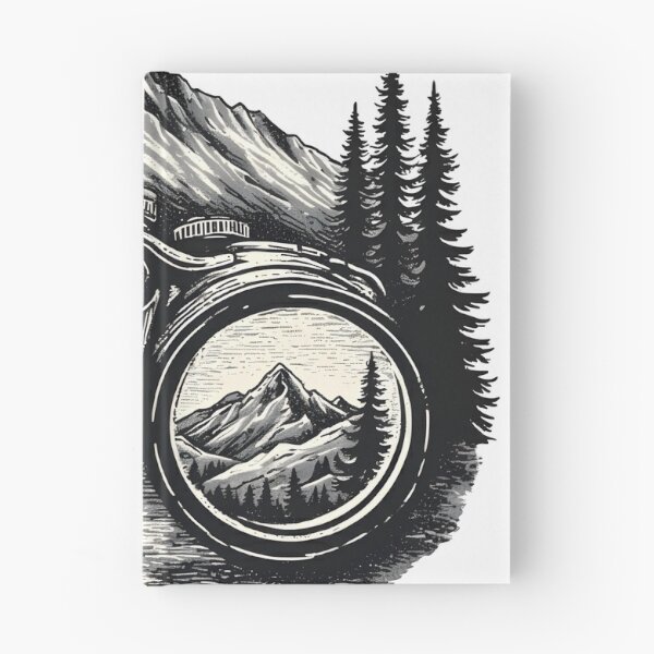 Item preview, Binoculars and Mountains Bird Watching T-Shirt designed and sold by NatureNookTees.