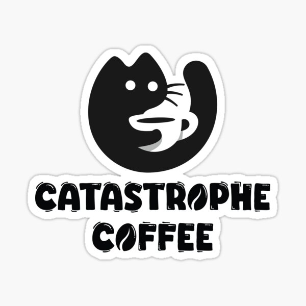 Item preview, Catastrophe coffee funny tshirt  designed and sold by foxcart.
