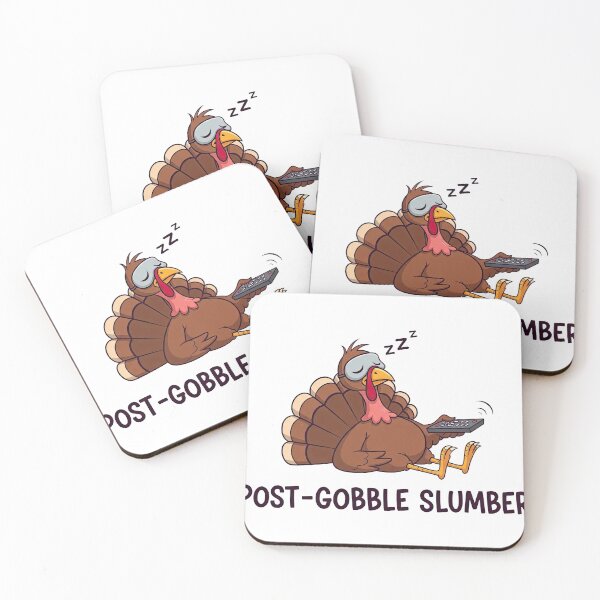Item preview, Sleeping Turkey with Remote - Post-Gobble Slumber Food Coma Vibe designed and sold by zoughlal.