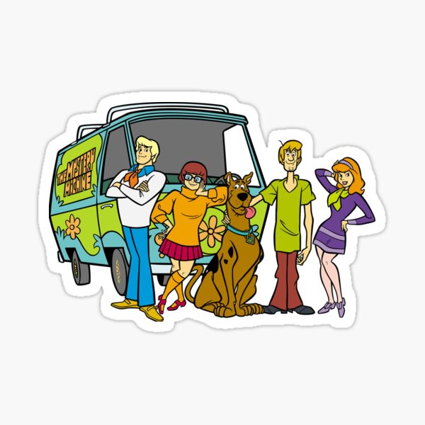 Scooby Doo Sticker