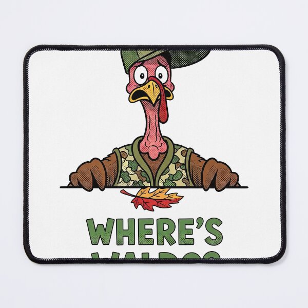Item preview, Camo Turkey in Disguise - Where's Waldo? Funny Hunting Season Humor designed and sold by zoughlal.