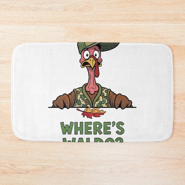 Item preview, Camo Turkey in Disguise - Where's Waldo? Funny Hunting Season Humor designed and sold by zoughlal.