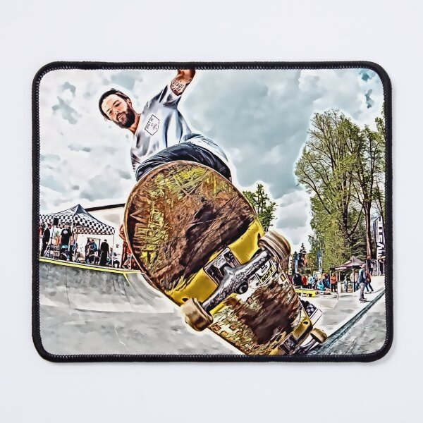 Item preview, Skateboarder rides towards the viewer designed and sold by Zanimations.