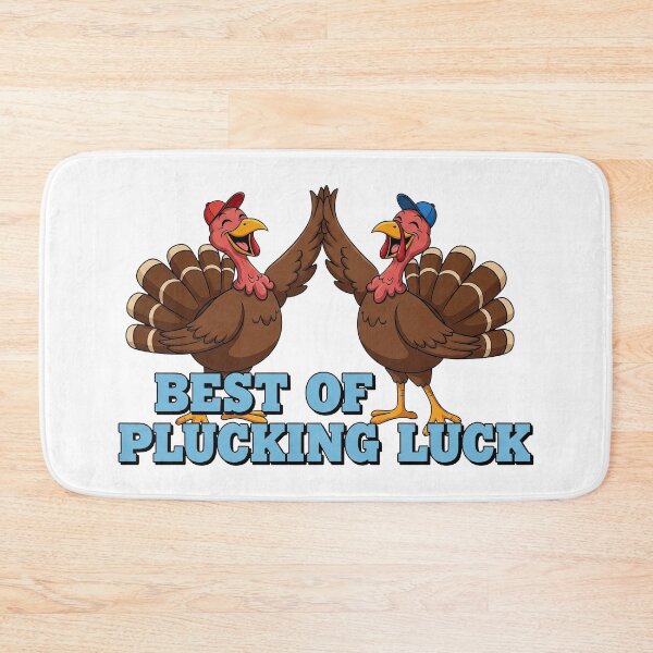 Item preview, High Five Turkeys - Best of Plucking Luck Funny Thanksgiving Pun designed and sold by zoughlal.