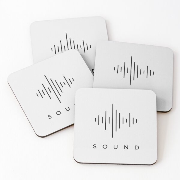 Item preview, Minimalist Sound Wave designed and sold by ConfuseLab Alt.