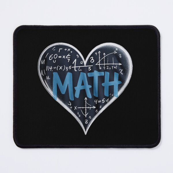Item preview, math lover heart Mathematics Geek kids boys men teacher  designed and sold by GGrizeldaRivas.