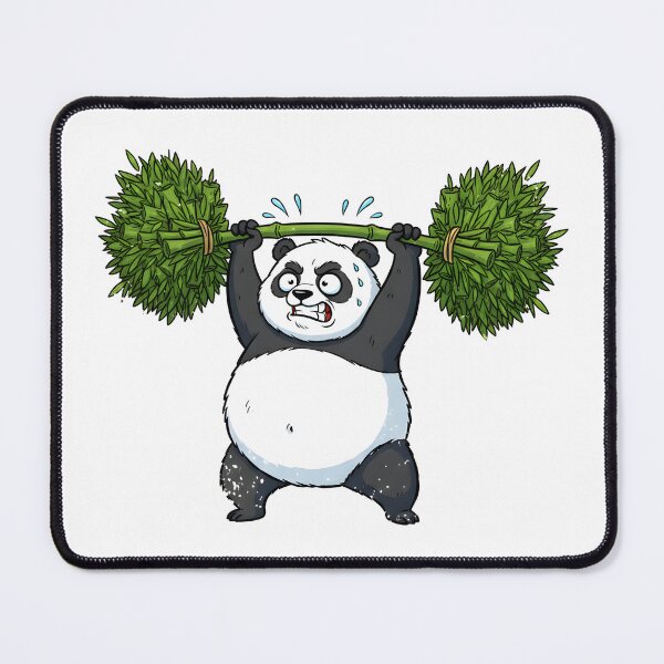 Item preview, Panda Powerlifting Cute Gym Lover designed and sold by dreephic22.
