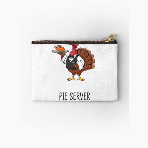 Item preview, Turkey Waiter with Pumpkin Pie - Pie Server Extraordinaire Host designed and sold by zoughlal.