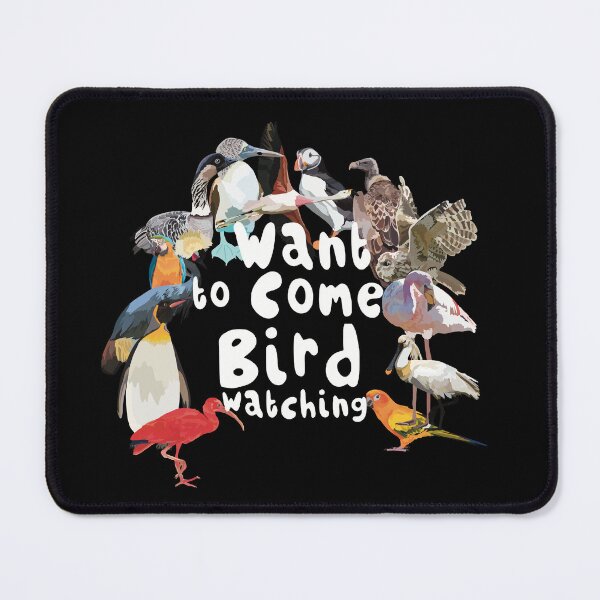 Item preview, B is for Bird Watching, Want to Come Bird Watching? | Funny Birdwatching & Bird Lover Design designed and sold by PrettylittlepastelUk.
