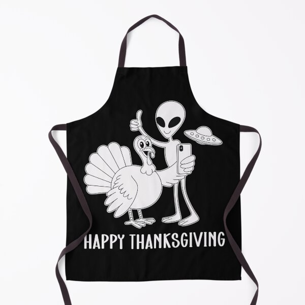 Item preview, Alien Turkey UFO Selfie designed and sold by Margerita23.
