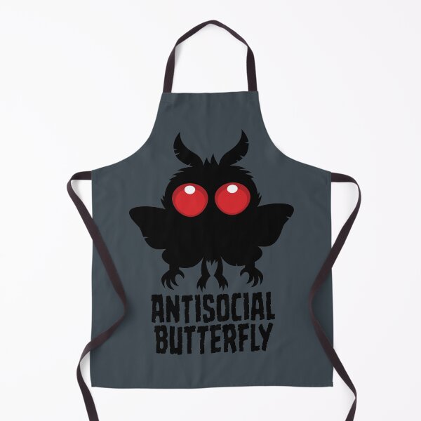 Item preview, Antisocial Butterfly Mothman Cryptid designed and sold by fizzgig.