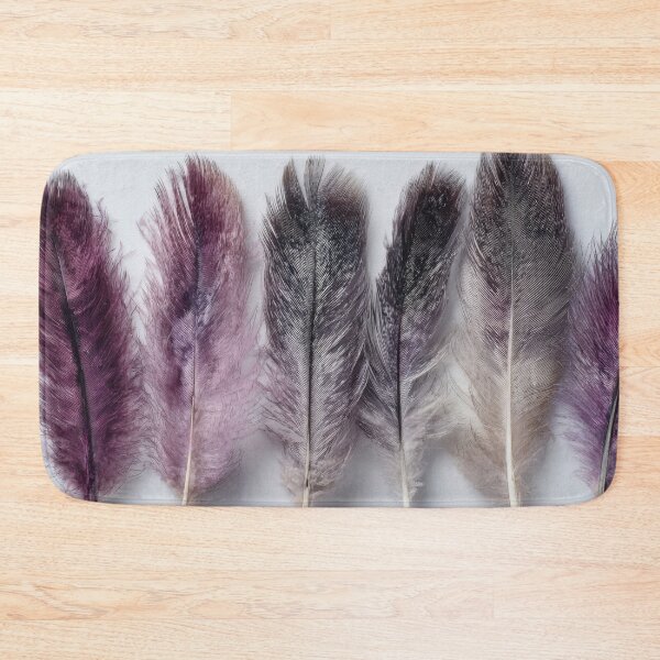 Item preview, Purple and gray feathers designed and sold by anytka.