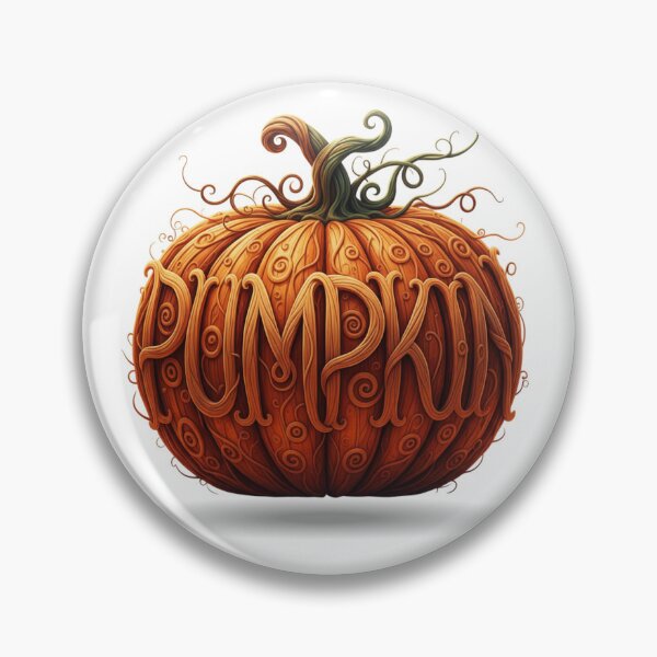 Item preview, Intricate Wooden Pumpkin Typography designed and sold by Khadigadesings.